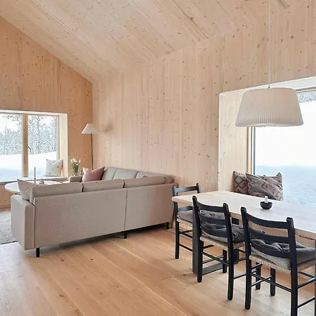 Casa de Férias Modern Wooden Where Nature Be Felt Ål